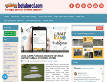 Tablet Screenshot of batukoral.com